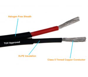 2 Core 4 sqmm XLPE Cable 2 Core 4 sqmm XLPE Cable